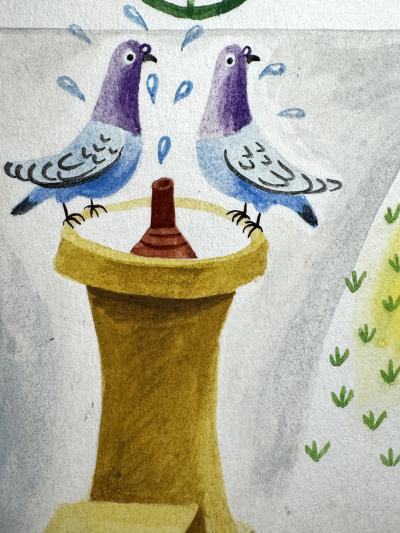 Richard Scarry Richard Scarry Little Benny Wanted a Pony Illustration Children Book Illustrator