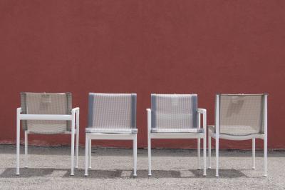Richard Schultz Set of Four 1966 Collection Outdoor Chairs by Richard Schultz