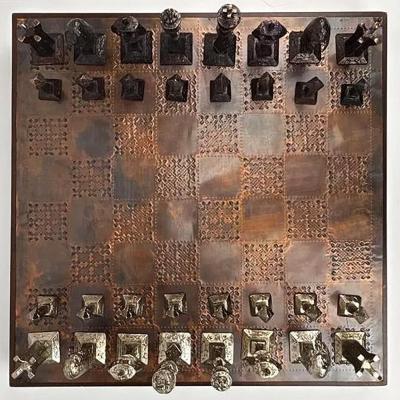 Richard Synek Charles Martel Chess Set by Richard Synek