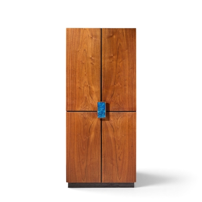 Richard Thompson Richard Thompson for Glenn of California Mid Century Walnut Cabinet Armoire