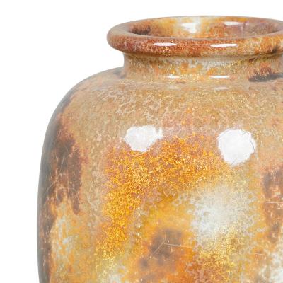Richard Uhlemeyer Monumental Art Deco Vase by Richard Uhlemeyer