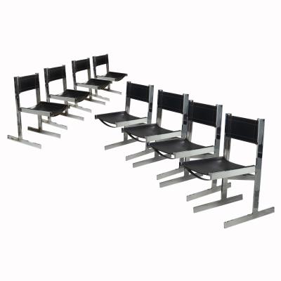 Richard Young Rare Set of British Modernist Dining Chairs by Richard Young for Merrow