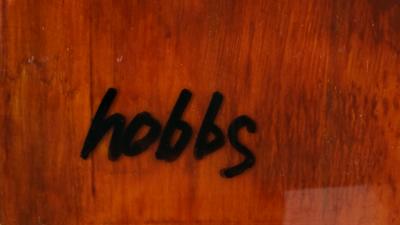 Rick Hobbs 2008 Rick Hobbs Rehearsal Large Abstract Acrylic Painting on Board Signed