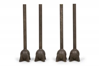 Rick Owens American Contemporary Swan Neck Bronze Sculptural Tall Urn