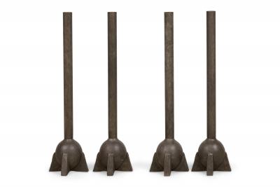 Rick Owens American Contemporary Swan Neck Bronze Sculptural Tall Urn