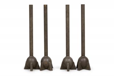 Rick Owens American Contemporary Swan Neck Bronze Sculptural Tall Urn