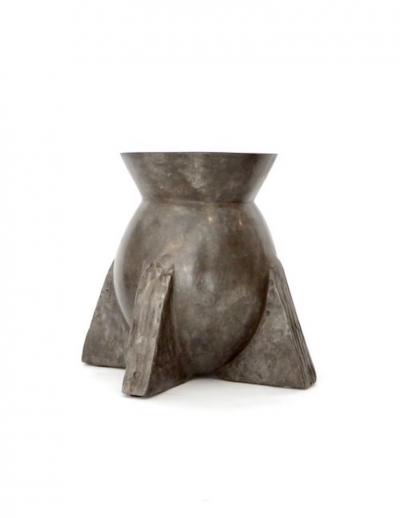 Rick Owens RICK OWENS BRONZE SCULPTURAL EVASE NITRATE PATINA