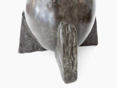 Rick Owens RICK OWENS BRONZE SCULPTURAL EVASE NITRATE PATINA