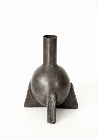 Rick Owens Rick Owens Cast Bronze Duck Neck Vase Nitrate Patina