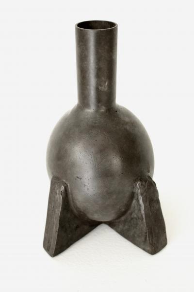 Rick Owens Rick Owens Cast Bronze Duck Neck Vase Nitrate Patina