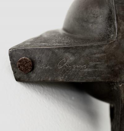 Rick Owens Rick Owens Cast Bronze Duck Neck Vase Nitrate Patina