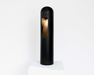 Rick Owens Rick Owens Floor or Table Lamp in Black Ebonized Plywood