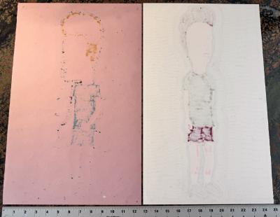 Rick Parker Beavis and Butthead Illustration Original Art from MTVs Lead Artist