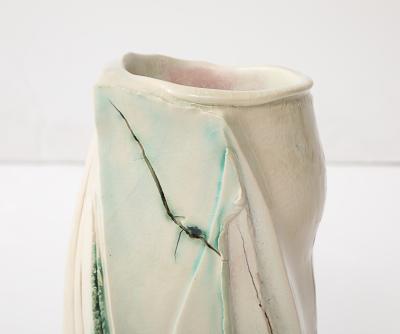 Riley Walzer Alluvium Sculptural Vase 1 by Riley Walzer