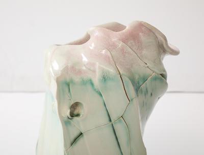 Riley Walzer Alluvium Sculptural Vase 2 by Riley Walzer