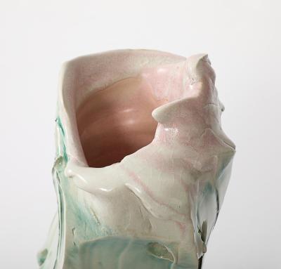 Riley Walzer Alluvium Sculptural Vase 2 by Riley Walzer