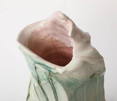 Riley Walzer Alluvium Sculptural Vase 2 by Riley Walzer