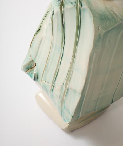 Riley Walzer Alluvium Sculptural Vase 2 by Riley Walzer
