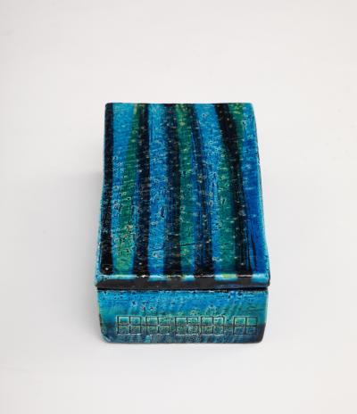 Rimini Blu Handcrafted Covered Box