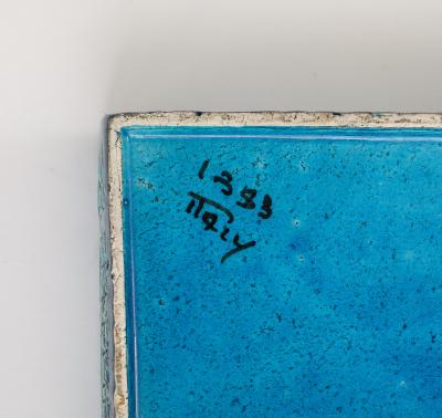 Rimini Blu Handcrafted Covered Box