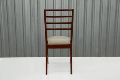 Rino Levi Brazilian Modern Chairs in Hardwood Leather by Rino Levi Brazil 1960s