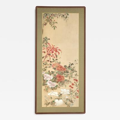 Rinpa School Seasonal Flowers 19th century