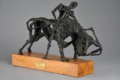 Rintoul Booth Mid 20thc bronze sculpture The Matador by Rintoul Booth