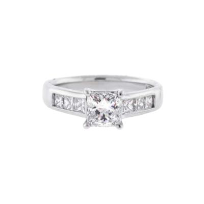 Ritani 1 02ct Princess Cut Diamond Engagement Ring