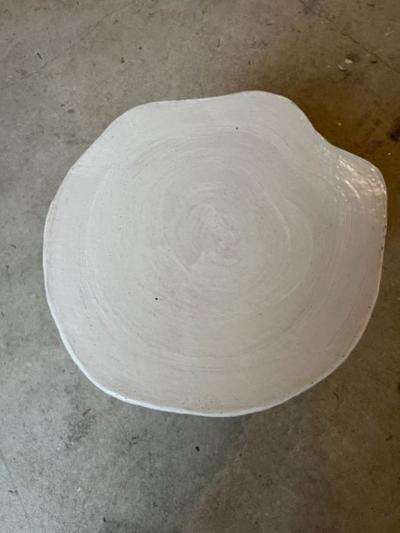 River Valadez Pastel Pink Pink Tripod Table 2