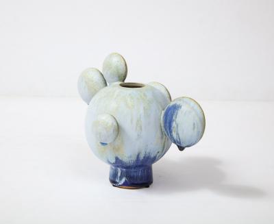 Robbie Heidinger Blue Opium Vase by Robbie Hiedinger