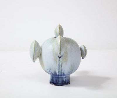 Robbie Heidinger Blue Opium Vase by Robbie Hiedinger