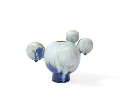 Robbie Heidinger Blue Opium Vase by Robbie Hiedinger