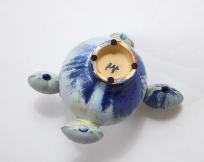 Robbie Heidinger Blue Opium Vase by Robbie Hiedinger