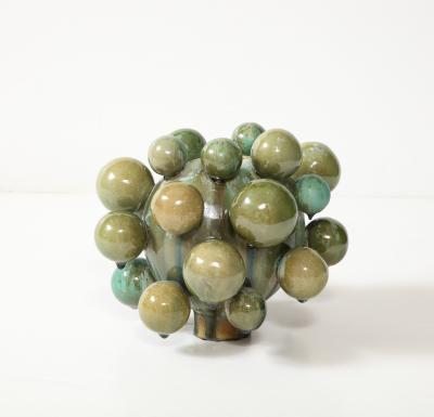 Robbie Heidinger Oval Bubble Bud Vase by Robbie Heidinger