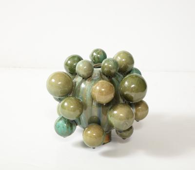 Robbie Heidinger Oval Bubble Bud Vase by Robbie Heidinger