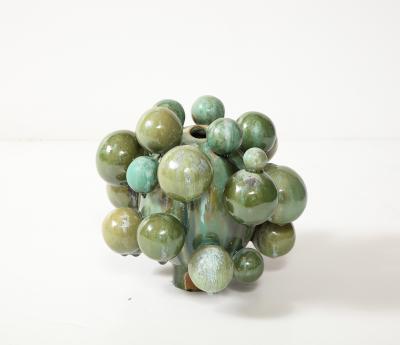 Robbie Heidinger Oval Bubble Bud Vase by Robbie Heidinger