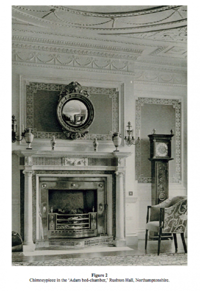 Robert Adam A FINE STATUARY AND CONVENT SIENA MARBLE NEOCLASSICAL CHIMNEYPIECE