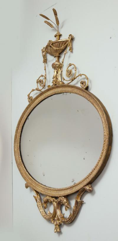 Robert Adam Adam Period Giltwood Mirror