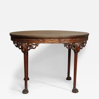 Robert Adam Fine quality mahogany table in the manner of Robert Adam
