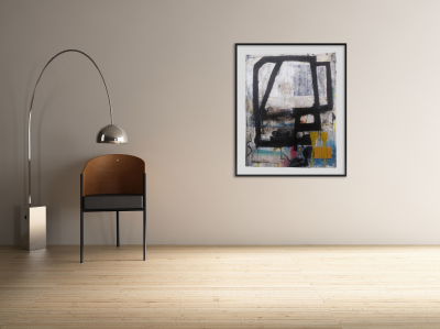 Robert Baribeau Color Trac 24 Abstract painting 2020