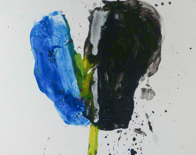 Robert Baribeau Stem 67 Abstract painting 2011