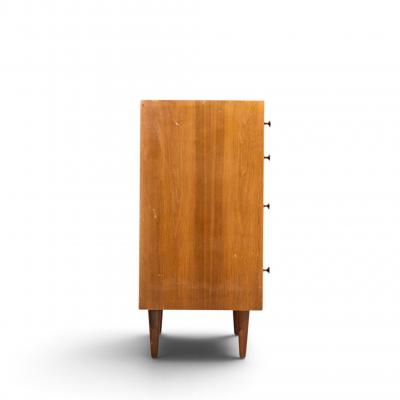 Robert Baron Robert Baron for Glenn of California Mid Century Dresser Walnut Highboy Dresser