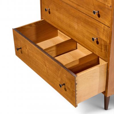 Robert Baron Robert Baron for Glenn of California Mid Century Dresser Walnut Highboy Dresser