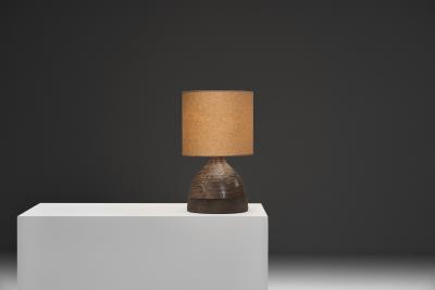Robert Bentsen Model 378 Stoneware Table Lamp by Robert Bentsen Denmark ca 1960s