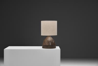 Robert Bentsen Model 378 Stoneware Table Lamp by Robert Bentsen Denmark ca 1960s
