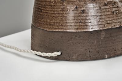 Robert Bentsen Model 378 Stoneware Table Lamp by Robert Bentsen Denmark ca 1960s
