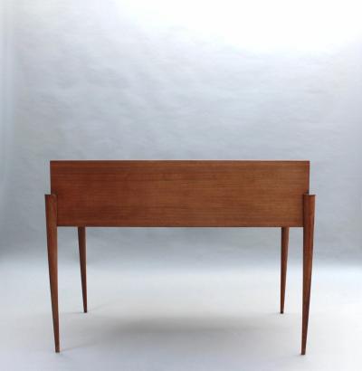 Robert Bloch Fine French Art Deco Palisander Desk and Chair by Robert Bloch