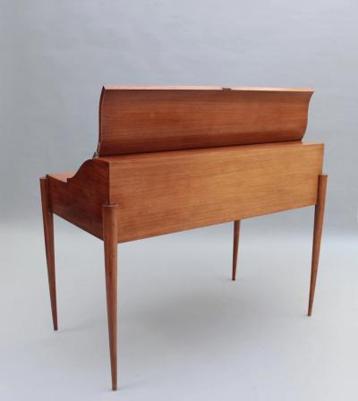 Robert Bloch Fine French Art Deco Palisander Desk and Chair by Robert Bloch