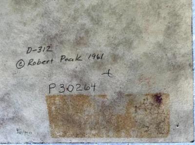 Robert Bob Peak Boxing Scene Vanquished Boxer in his Corner Sports Illustrated Boxing Story