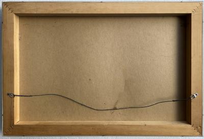 Robert Bob Peak Browns Football Sports Action Painting de Kooning Abstract Expressionism